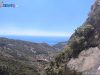 The view of Kiourka ravine, from the cave