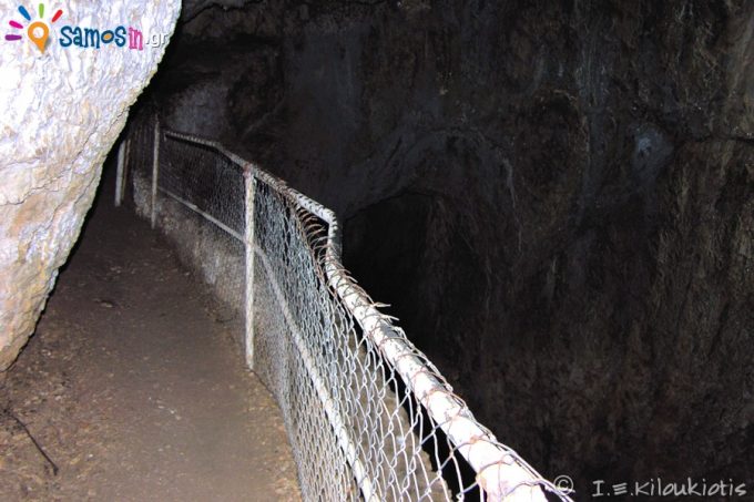 inside the cave 