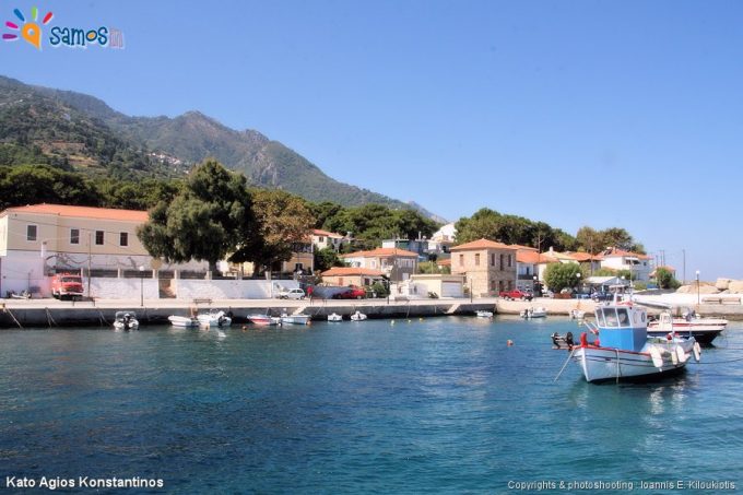 Kato Agios Konstantinos village overview