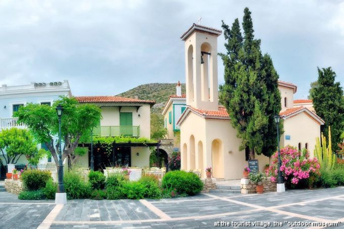 Tourist village,  a veritable outdoor museum of Samos architecture 
