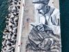 Street Art στον μόλο του λιμανιού
