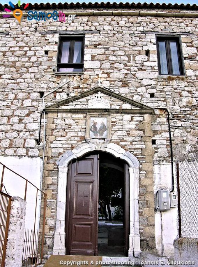 Agia Triada monastery north entrance