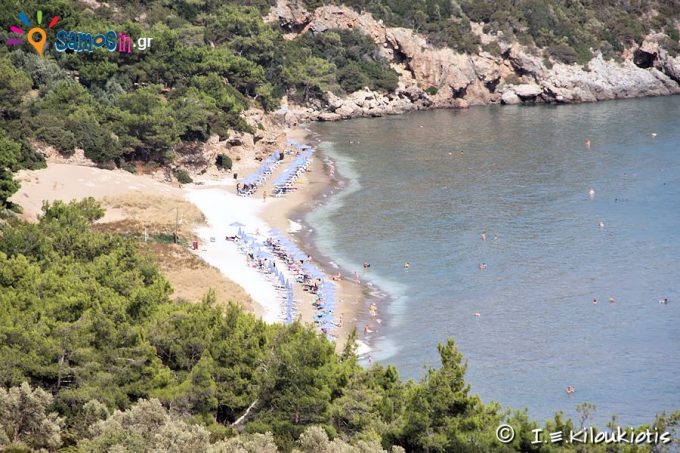 παραλία Ψιλή Άμμος Μαραθοκάμπου