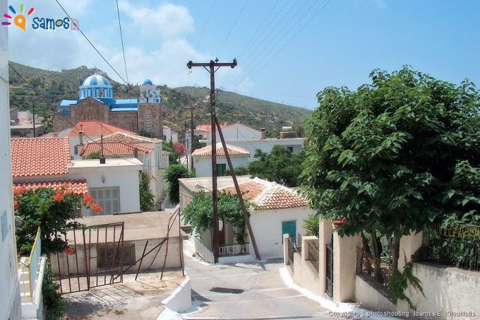 Skoureika village neighborhood