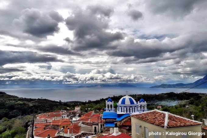 Σκουρέικα, γενική 'αποψη του χωριού